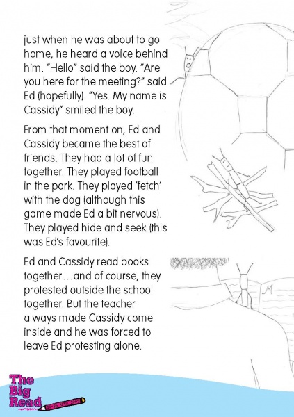 The Big Read - Dakota's Story "Ed and his friend Cassidy"
