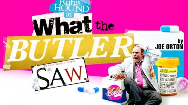 What The Butler Saw: Poster
